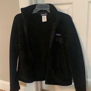 Black zip up Patagonia jacket